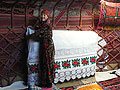 Murghab Valley. Yurt camp